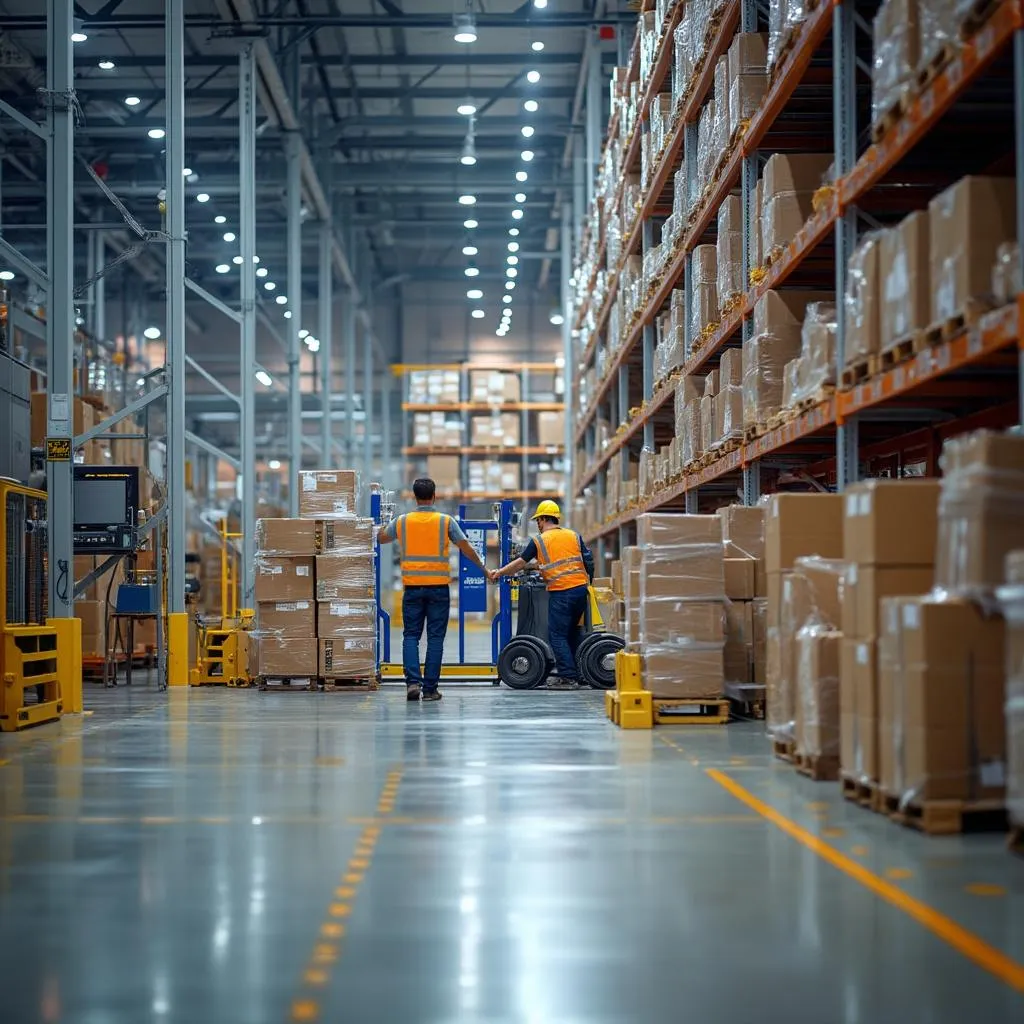 Centro de distribución principal con tecnología avanzada