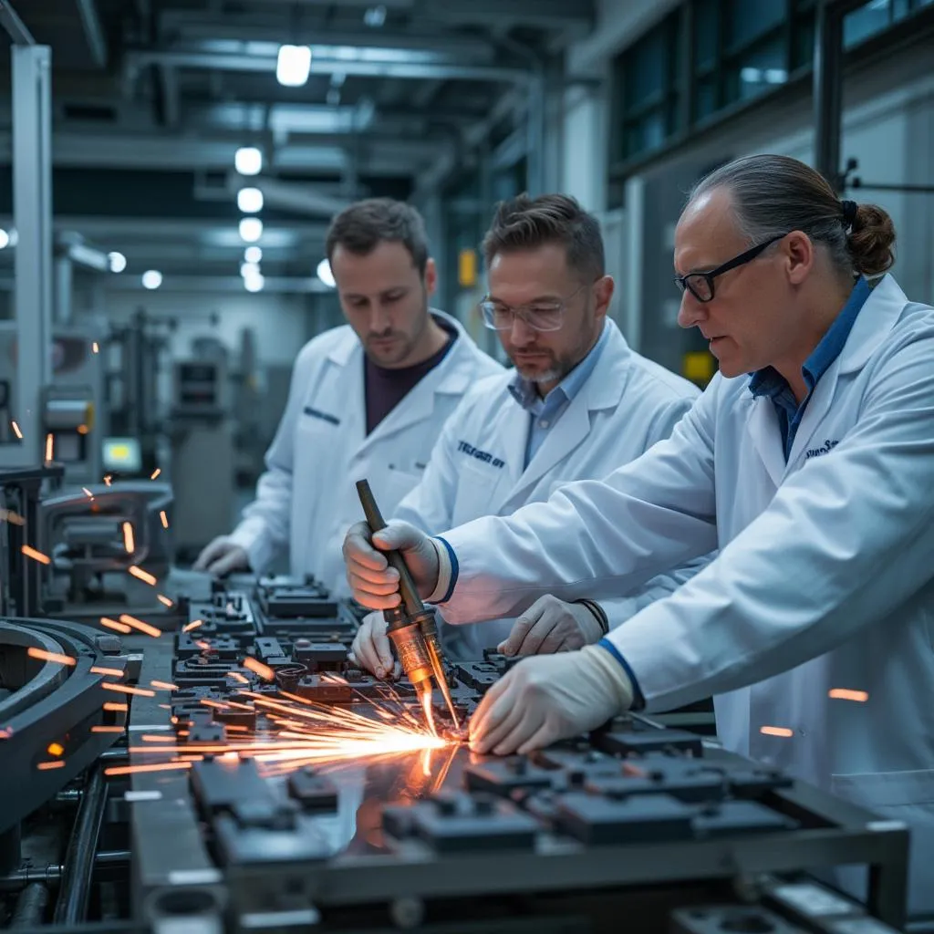 Laboratorio de investigación y desarrollo de materiales